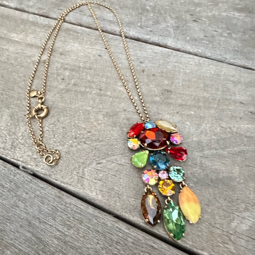 J.Crew Art Deco necklace